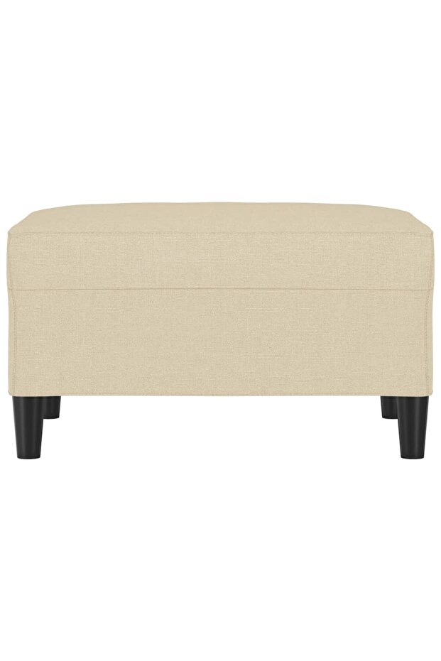 Taburet, crem, 70x55x41 cm, material textil - 3