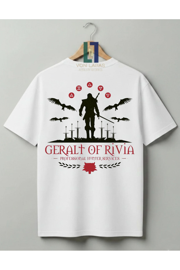 The Witcher Design Premium Printed T-Shirt - Special Design 100% Cotton T-Shirts