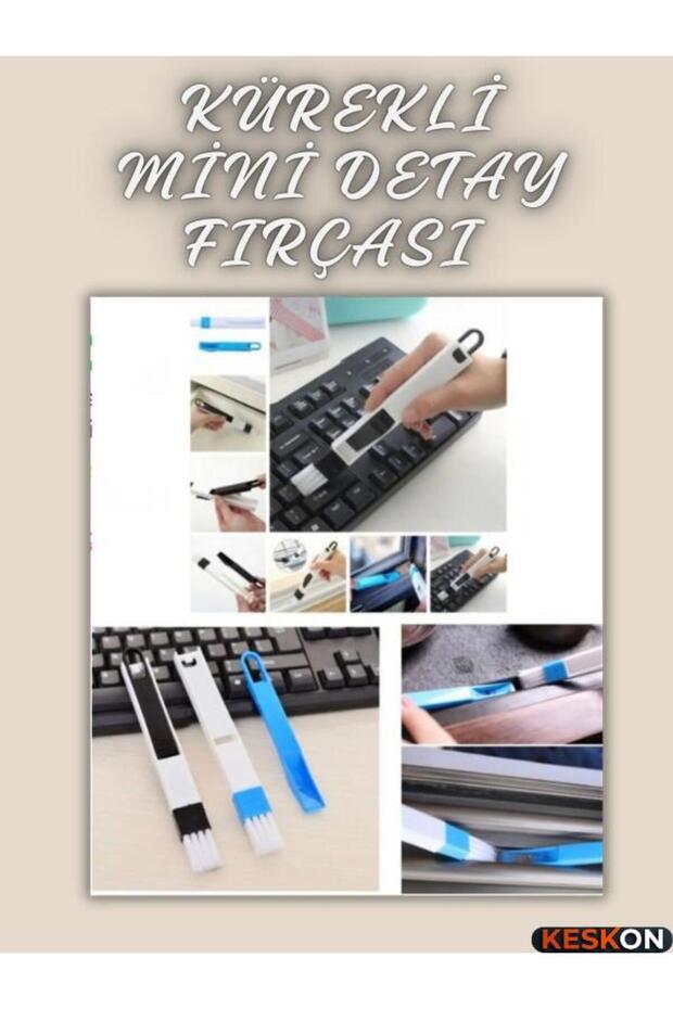 Mini Detail Cleaning Brush with Shovel (1 Pc) | Narrow Space Cleaning Apparatus | Multi-Purpose Cleaning