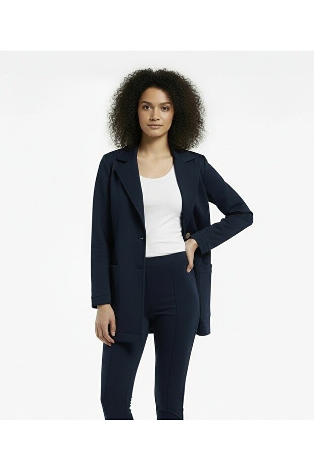 Loose Cut Men's Collared 3 Thread Combed Cotton Jacket - 3