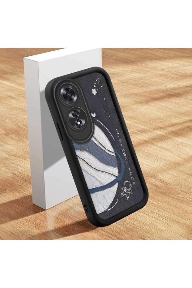 Oppo A60 Compatible Fashionable and Trendy Patterned Silicone Phone Case