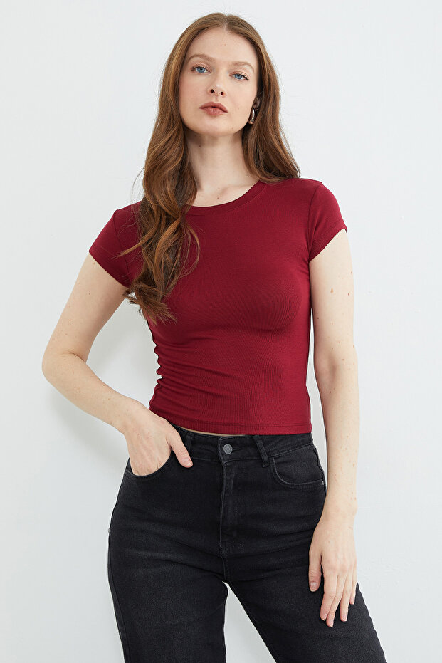 Basic Crew Neck T-Shirt - 3