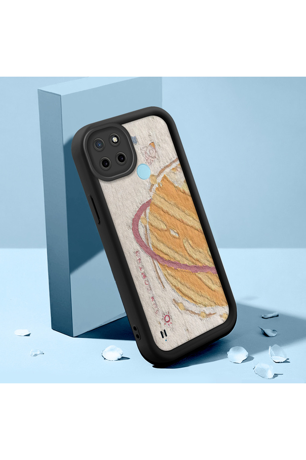 Realme C21Y/C25Y Compatible Fashionable and Trendy Patterned Silicone Phone Case