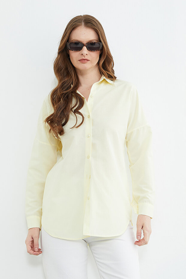 Basic Düğmeli Gömlek - 2