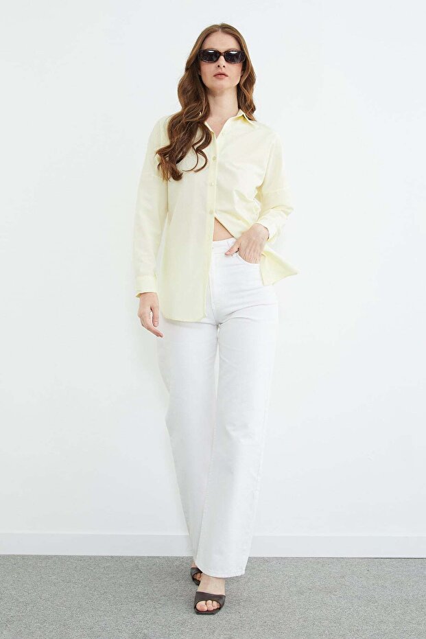 Basic Düğmeli Gömlek - 3