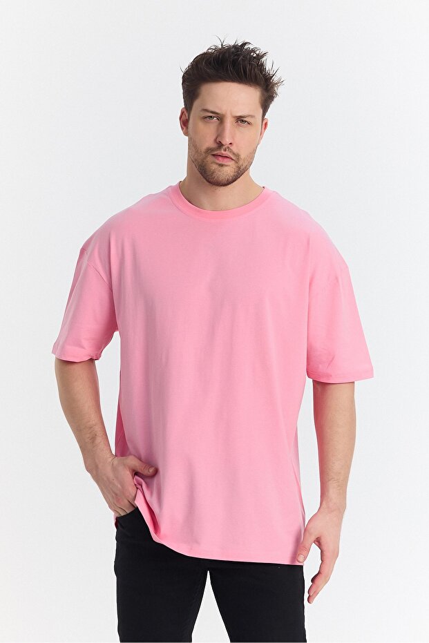 Unisex Unprinted Oversized Large T-Shirt Cotton Pieces Combed Cotton Fabric