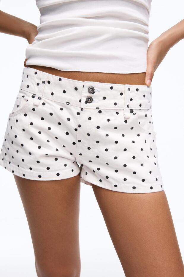 Puantiye şort - 3