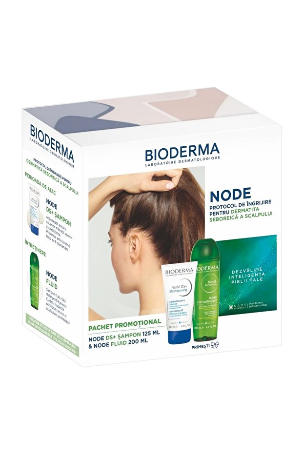 Node DS+ Shampoo Pack, 125 ml + Daily Node Fluide Shampoo, 200 ml - 1