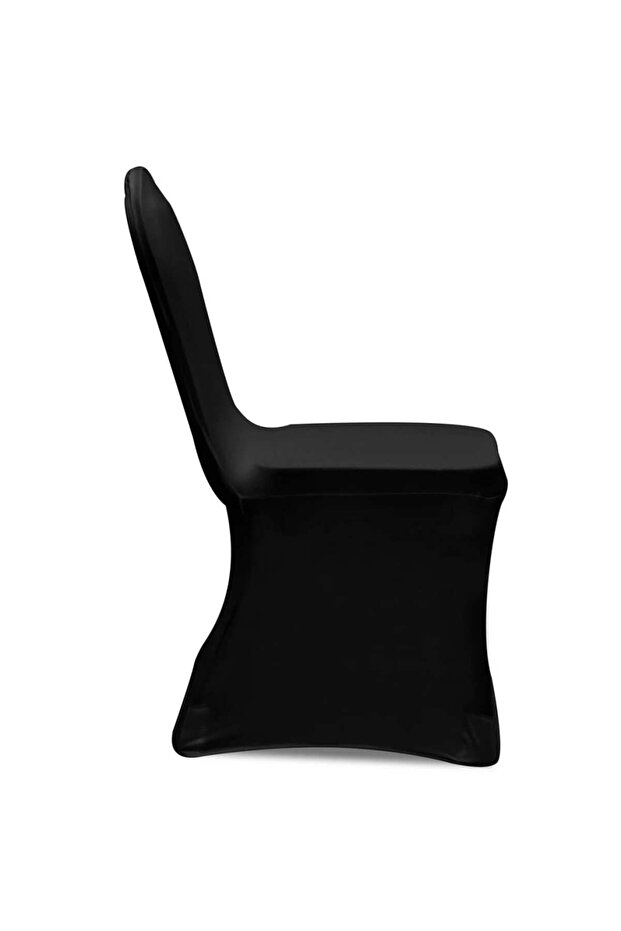 Huse de scaun elastice, 24 buc., negru - 4