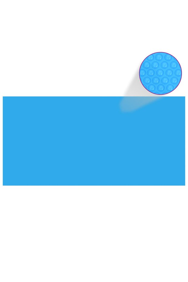 Rectangular PE pool liner, 450 x 220, blue