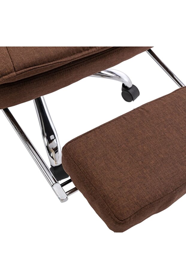 Scaun de birou, maro, material textil - 7