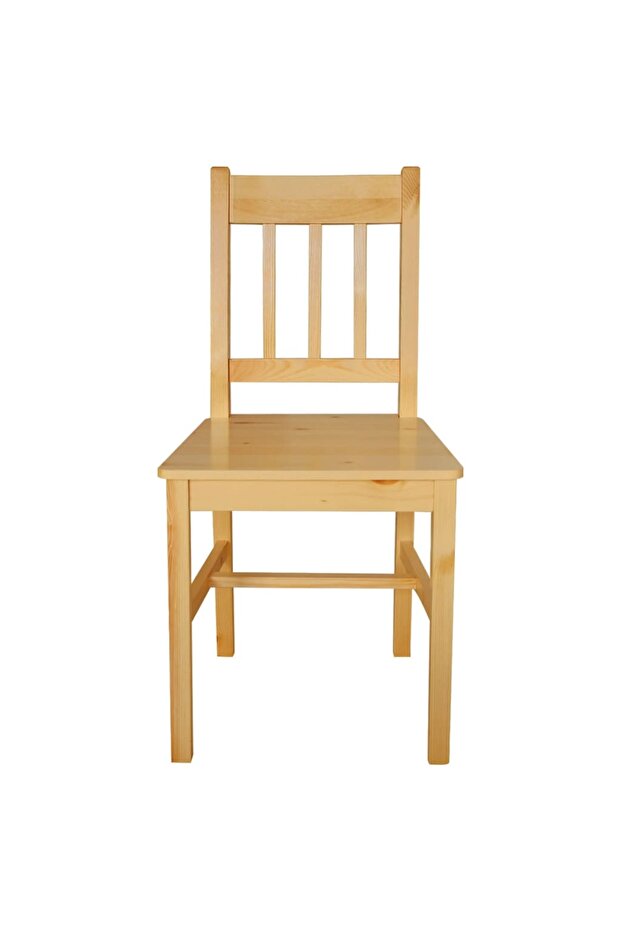Kitchen chairs, 6 pcs., pine wood - 2