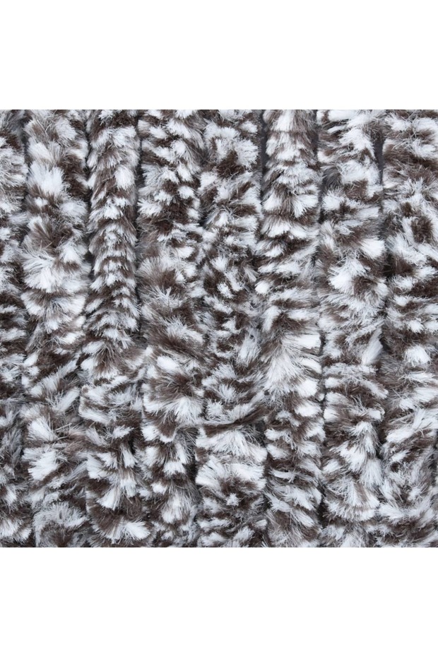 Perdea pentru insecte, maro și bej, 120x220 cm, Chenille - 7