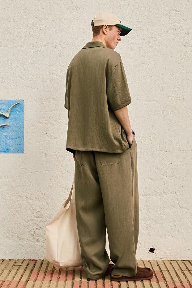 Kısa kollu rustik gömlek - 3