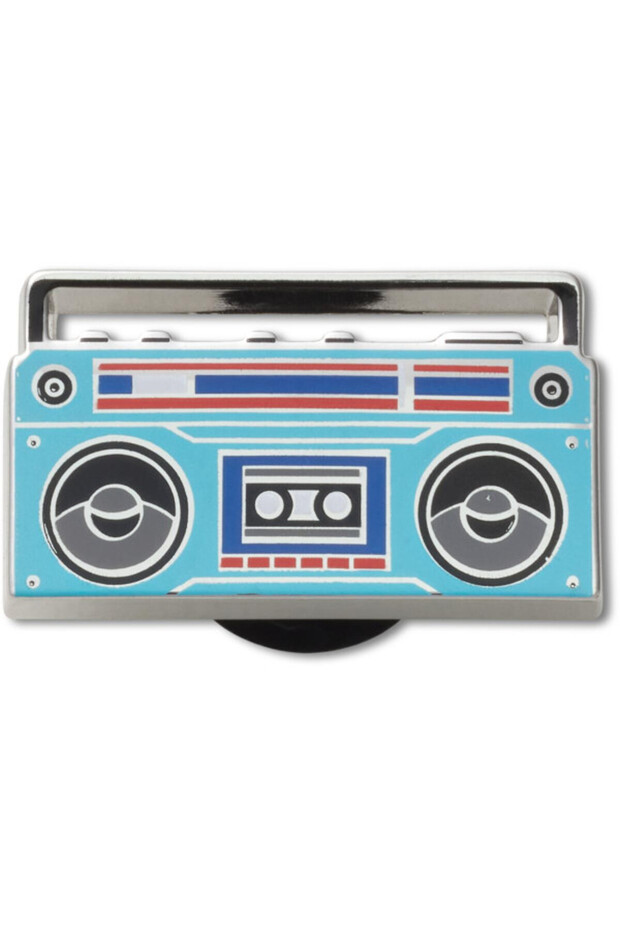 Jibbitz Blue Boom Box