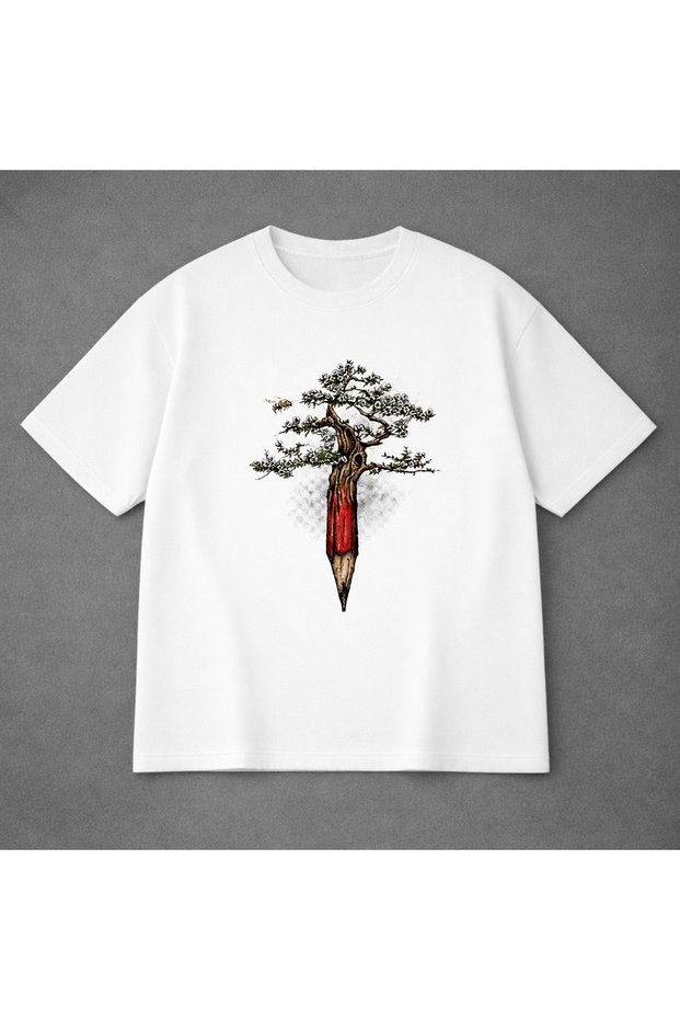 Unisex Oversized T-Shirt Pennyworth Printed 100% Cotton T-Shirt Comfortable Fit