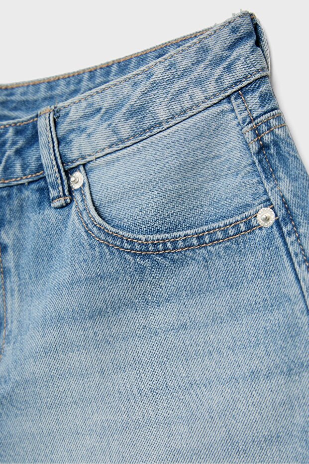 D79 düşük bel şort - 8