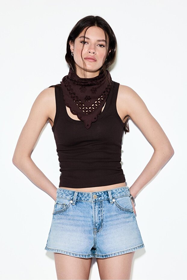 D79 düşük bel şort - 2