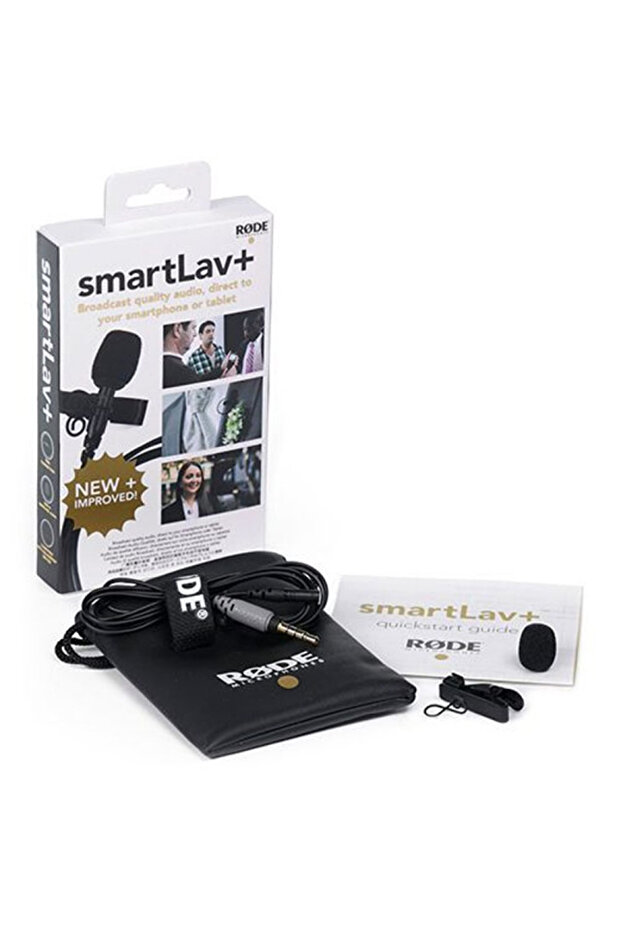 ميكروفون SmartLav+ Lavalier للهواتف الذكية
