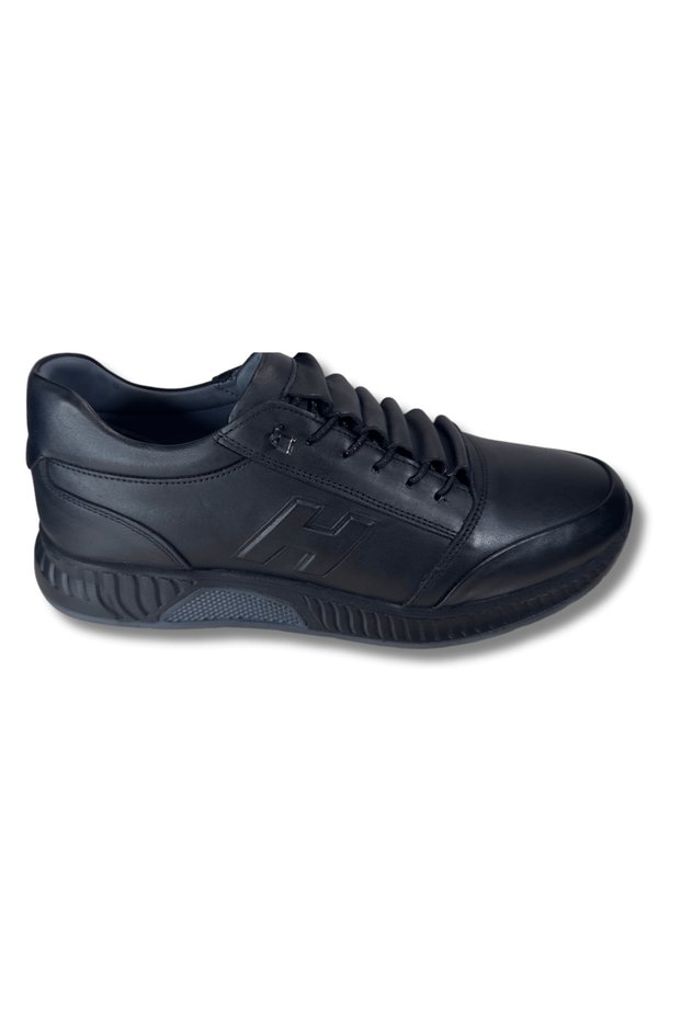 Orthopedic Sole Lightweight Genuine Leather Smart Lace-Up Casual Men's Shoes