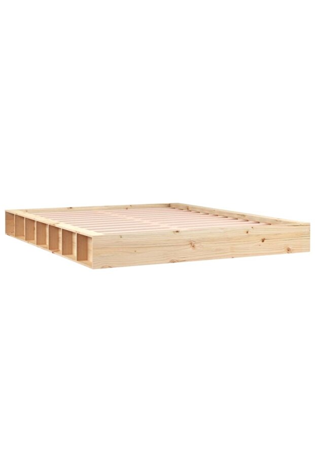 Bed frame, Super King 6FT, 180x200 cm, solid wood - 3