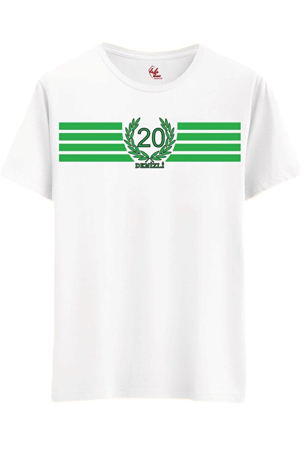 Denizli 20 Emerald – Premium T-Shirt / Undershirt with Wreath Detail (Optional)