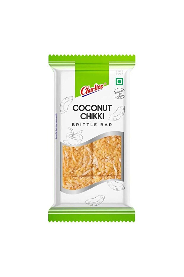 Coconut & Peanut Crunchy Chikki Bar (100g)