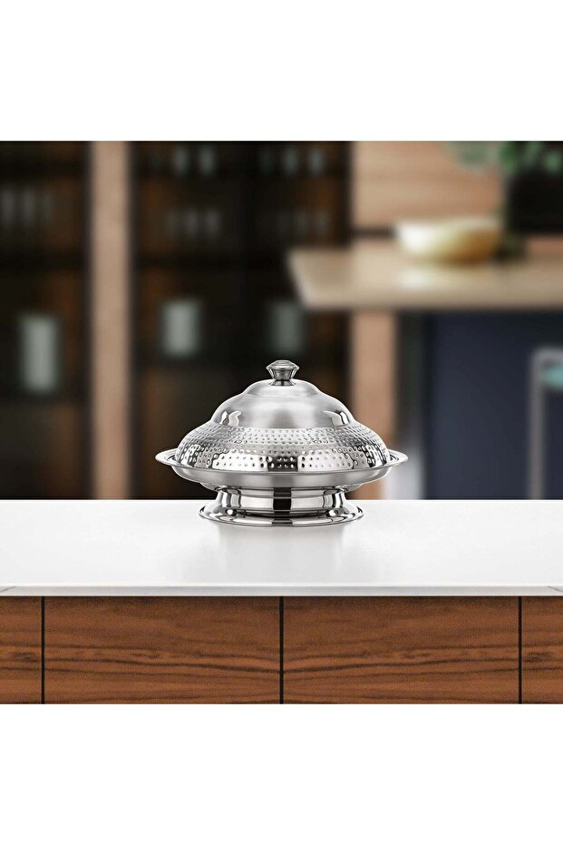 Koozy Tray 35 cm Silver