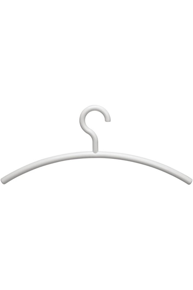 Set 5 umerase din plastic rezistent, - albe