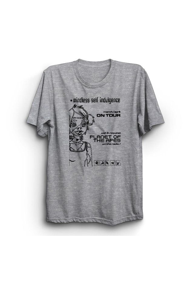 Mindless Self Indulgence, on Tour, Rock Metal Music Band Printed , 100% Cotton , Unisex T-Shirt