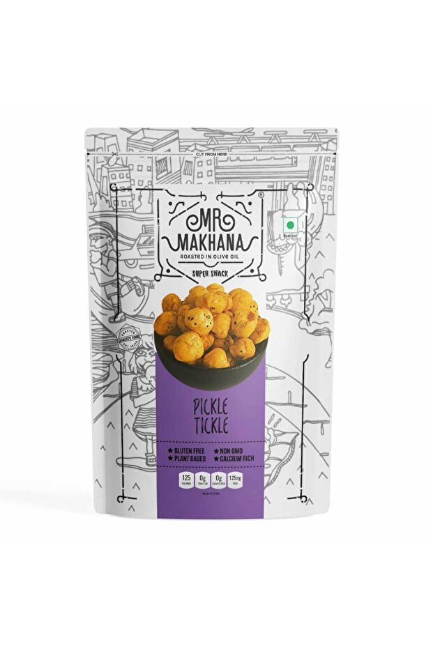 Pickle Tickle Tangy Roasted Foxnuts (75g)