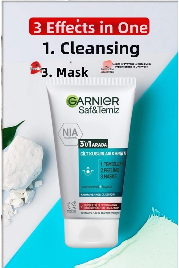 Pure & Clean 3 in 1 Against Oil and Impurities 150 ML NEW PACKAGING