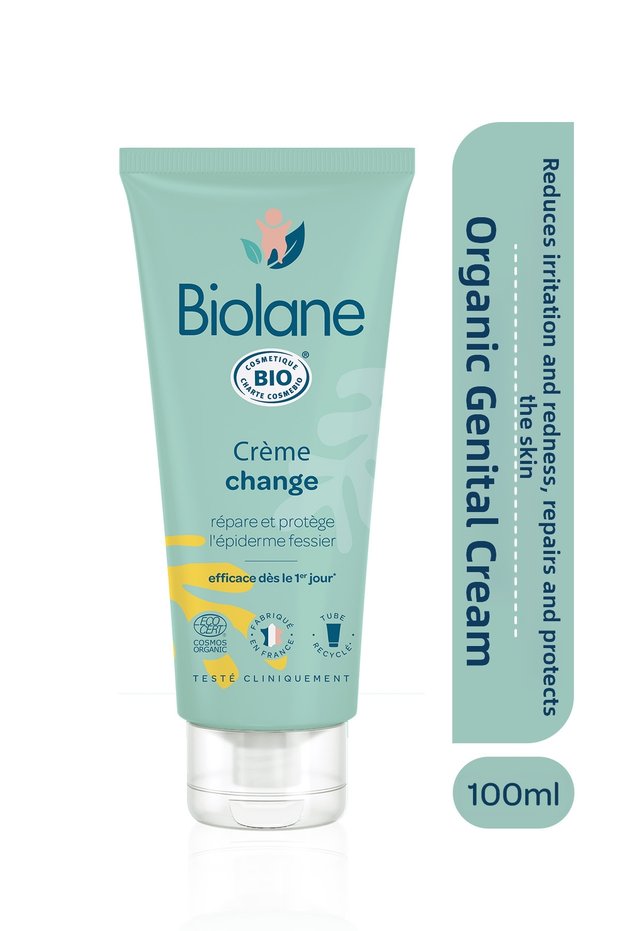 Organic Diaper Rash Cream for Babies, Special for Redness and Strengthening the Skin Barrier, 100ml