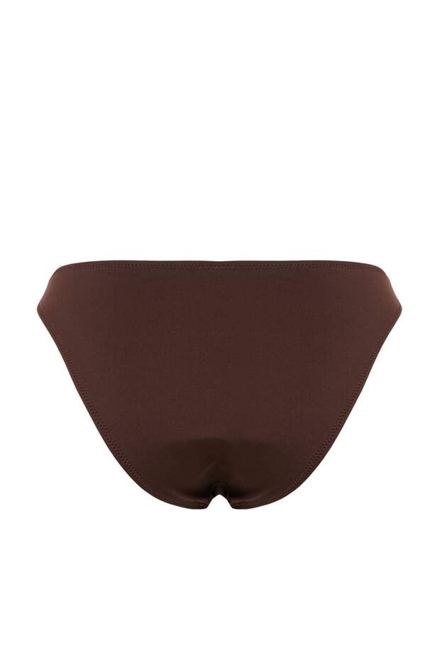 Kahverengi Ve Puantiyeli 2'li Regular Normal Bel Bikini Altı TBESS25BA00054 - 10
