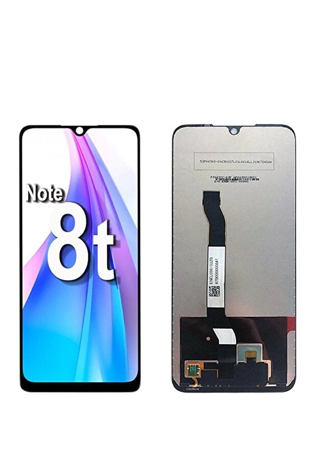 شاشة لمس LCD لهاتف Redmi Note 8T (أسود) - 1