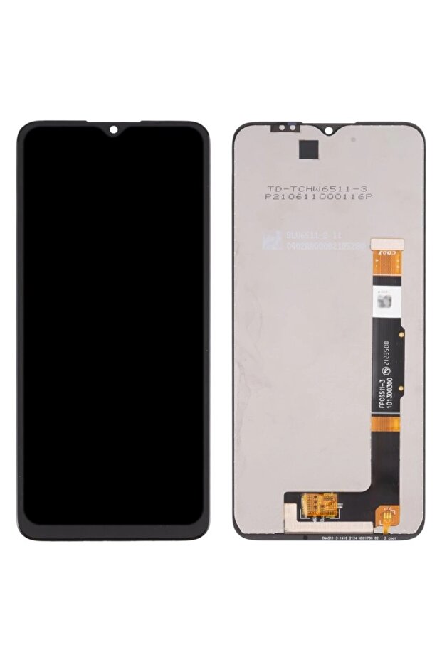 شاشة لمس TCL 30 E (أسود)
