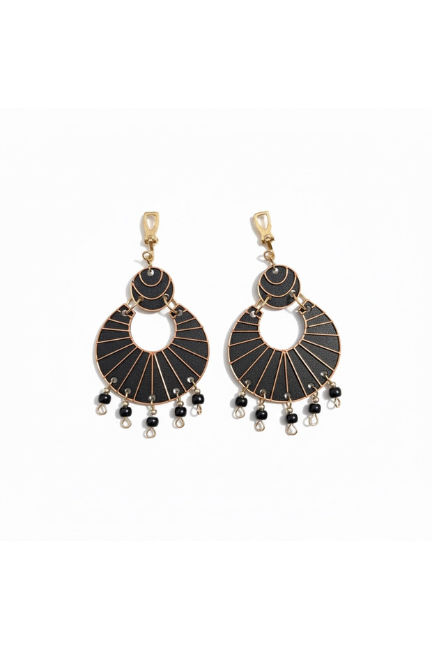 Authentic Rustic Bohemian Style Clip-On Women's Earrings - No Piercing Required Earrings
