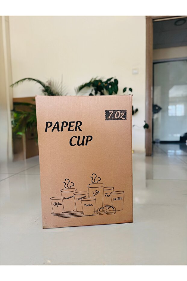 7 oz Karton bardak 50 adet - 5