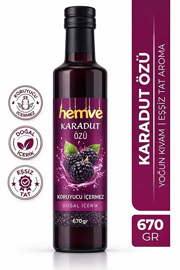 Karadut Özü 670 Gr