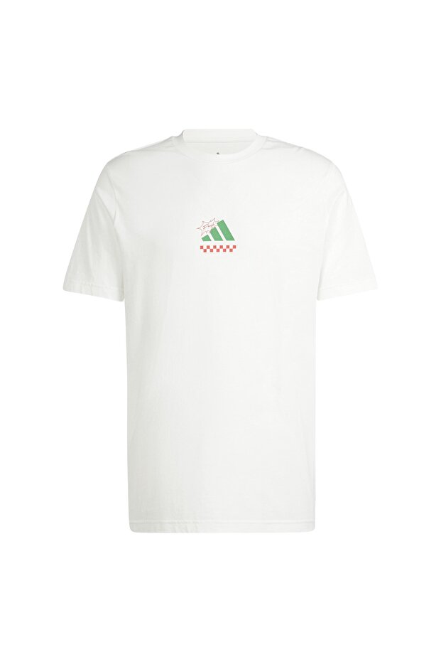 تي شيرت جرافيكي بطبعة بيتزا لاونج - 5