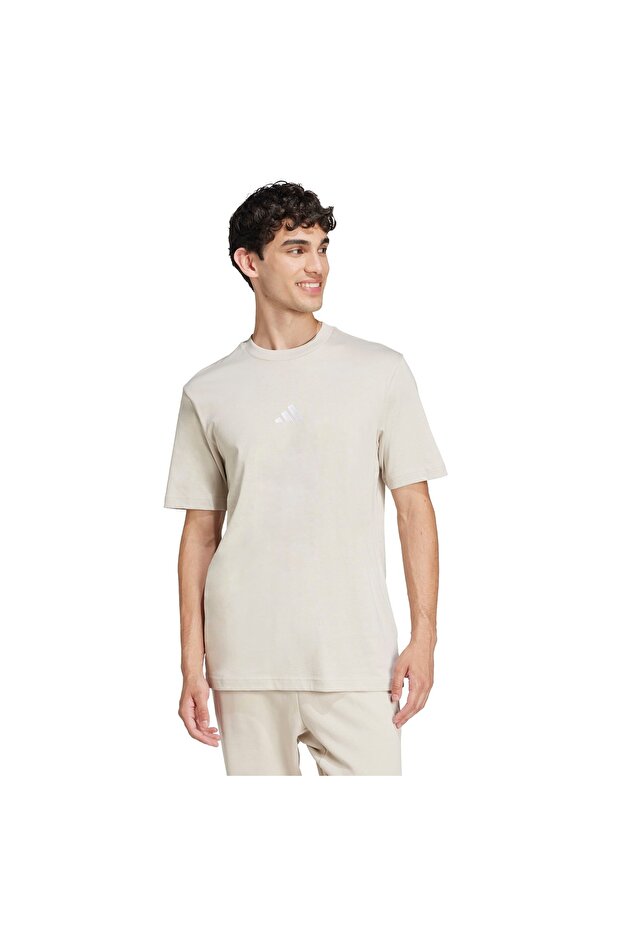 Essentials Small Logo Single Jersey Tişört - 1