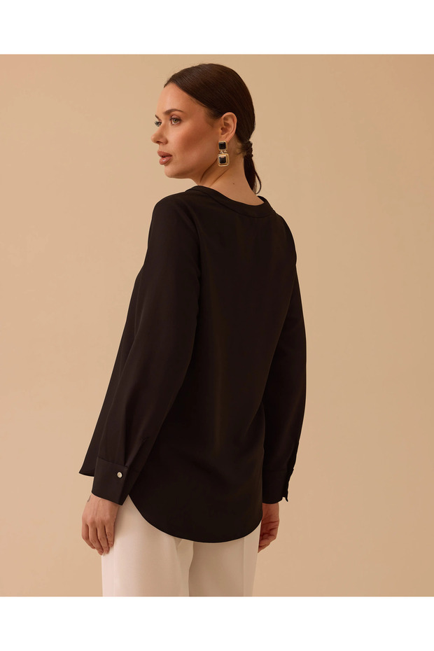 V Yaka Basic Bluz - 3