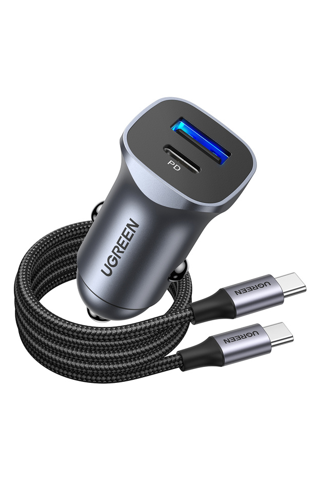 Pd 30w 22.5w Type C USB Araç çakmaklık Sharjı