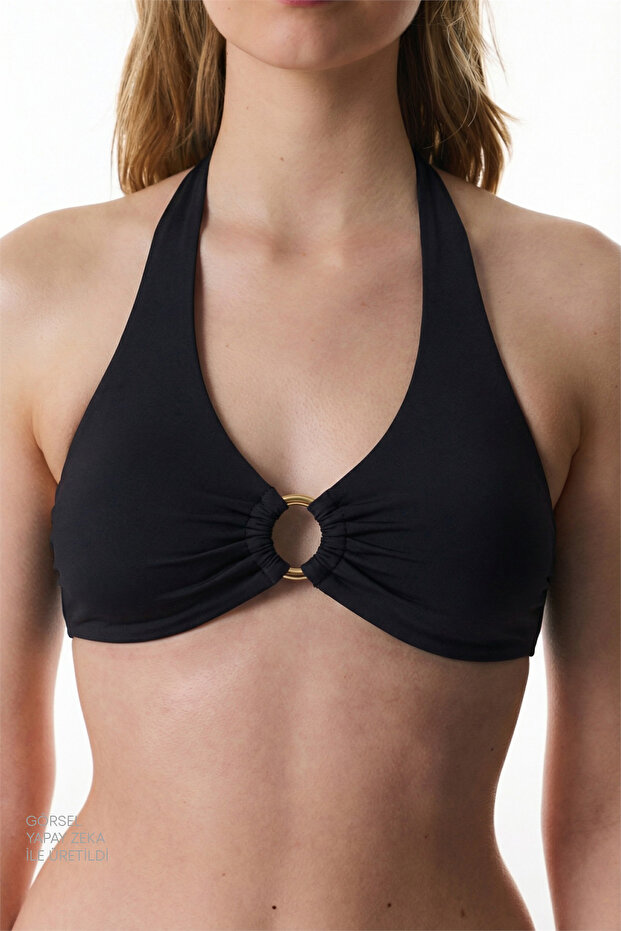 Siyah Clean Hot Bikini Üstü - 1