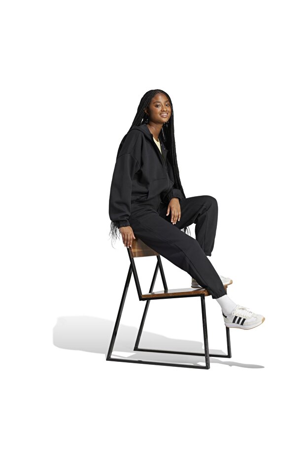 Дамски спортни панталони с качулка W Fi Sl Pt JE3977 - 3