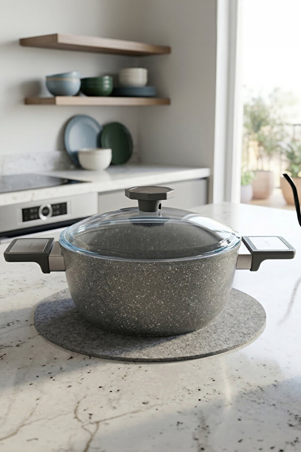 Vortex Granitium 7 Parça Tencere Seti - 2