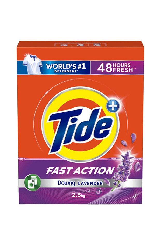 Laundry Detergent | Fast Action | Lavender Scent | Powder | 2.5 kg