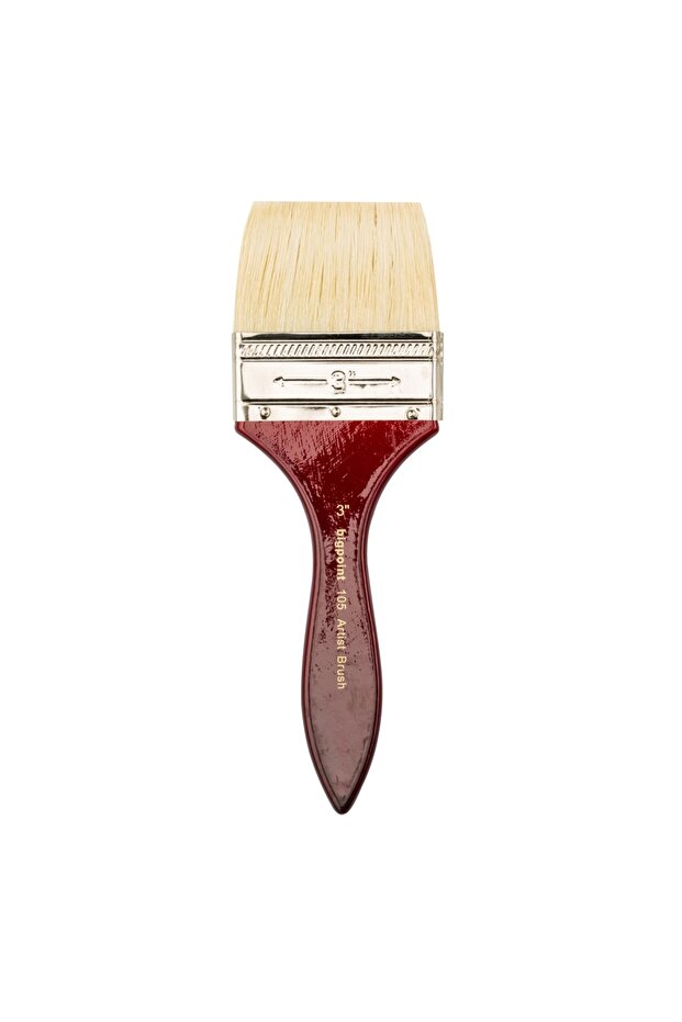 105 Series Natural Bristle Flat Floor Brush No: 3\" X 12 Pieces