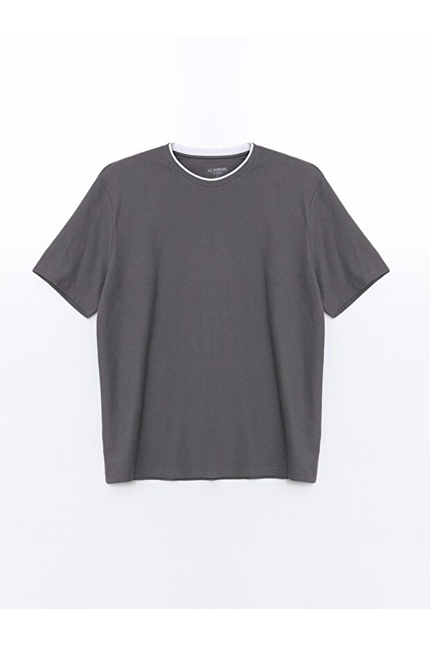 Crew Neck Short Sleeve Men's T-Shirt