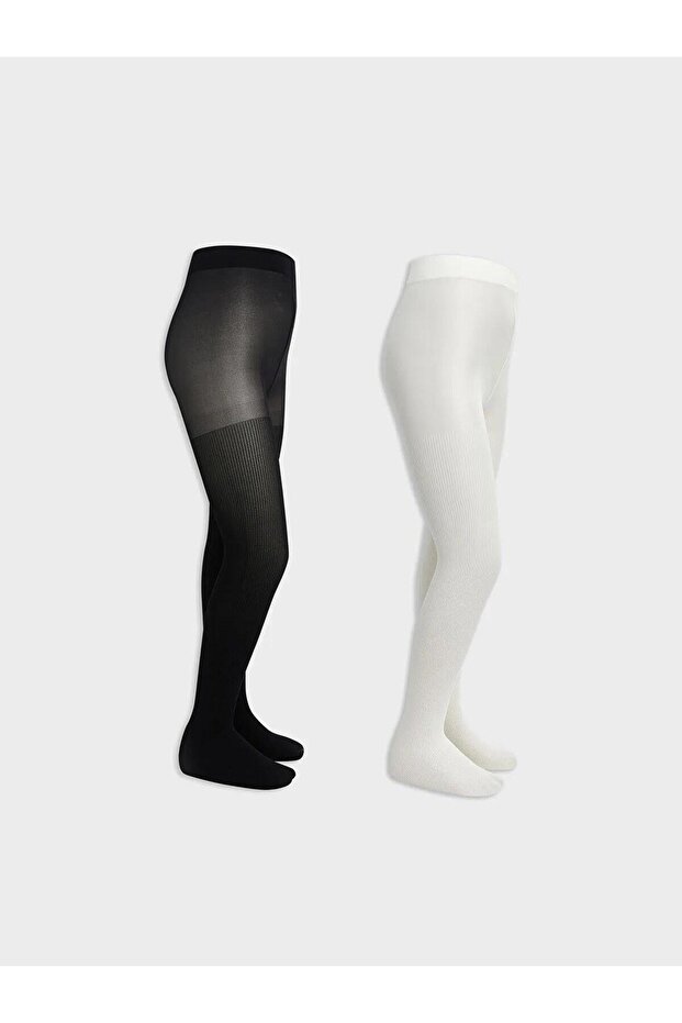 Girl's Thin Pantyhose 2-Pack (W5)